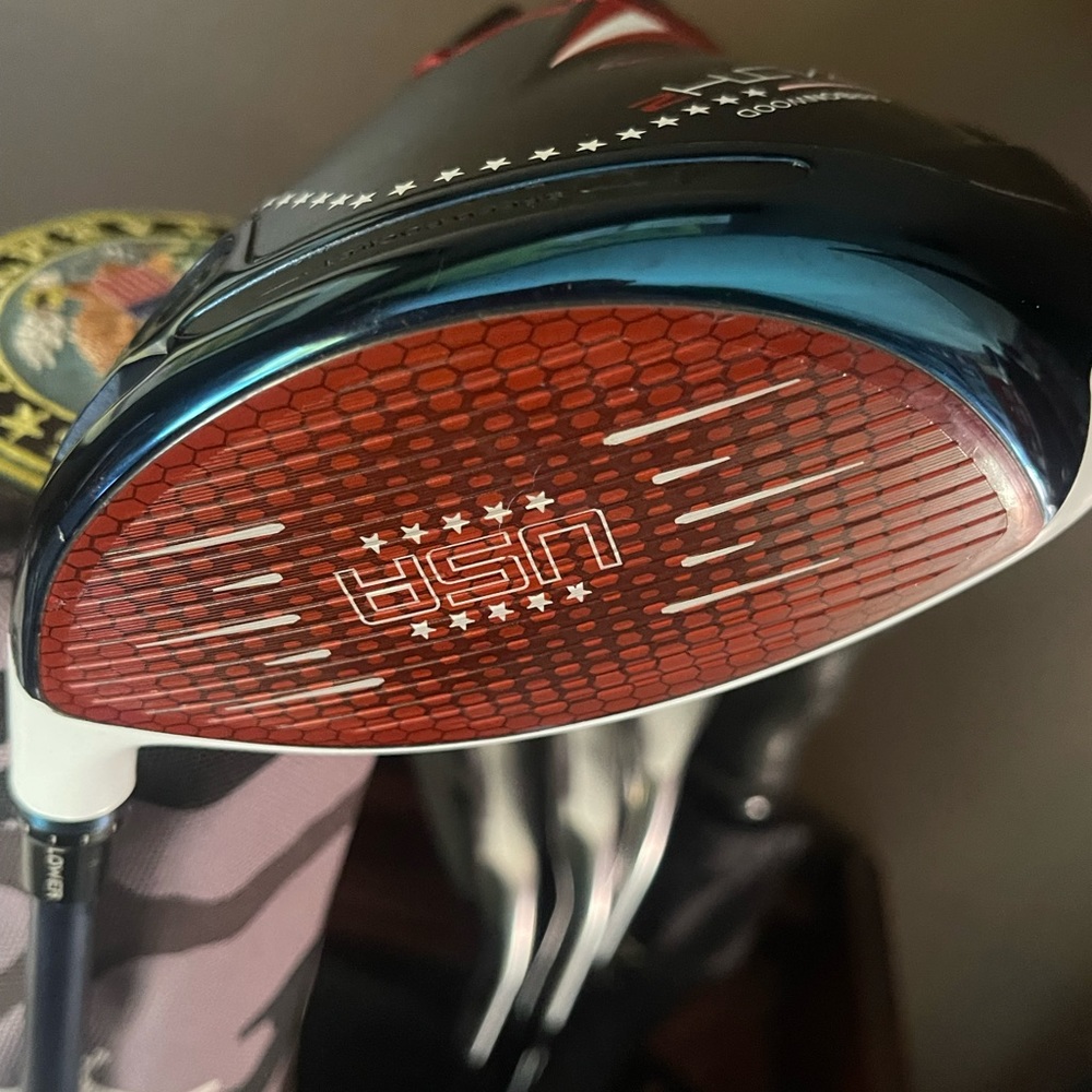 Taylormade Stealth 2 Limited Edition Ryder Cup Team USA Driver.